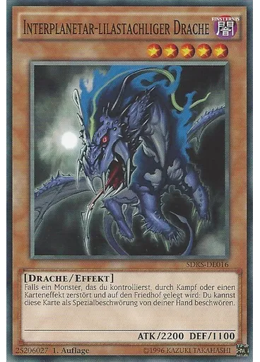 Interplanetar-lilastachliger Drache