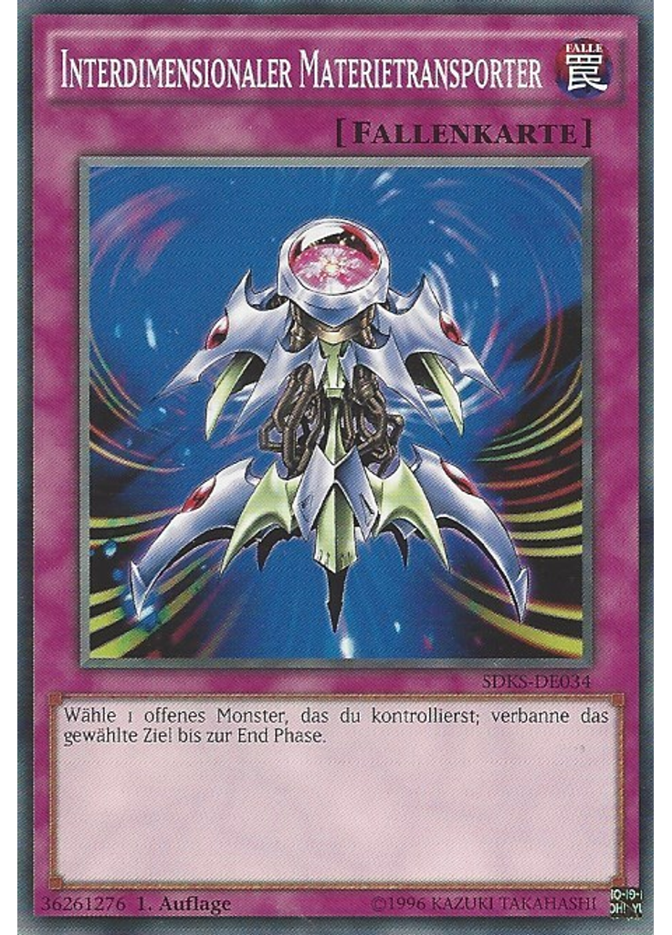 Interdimensionaler Materietransporter