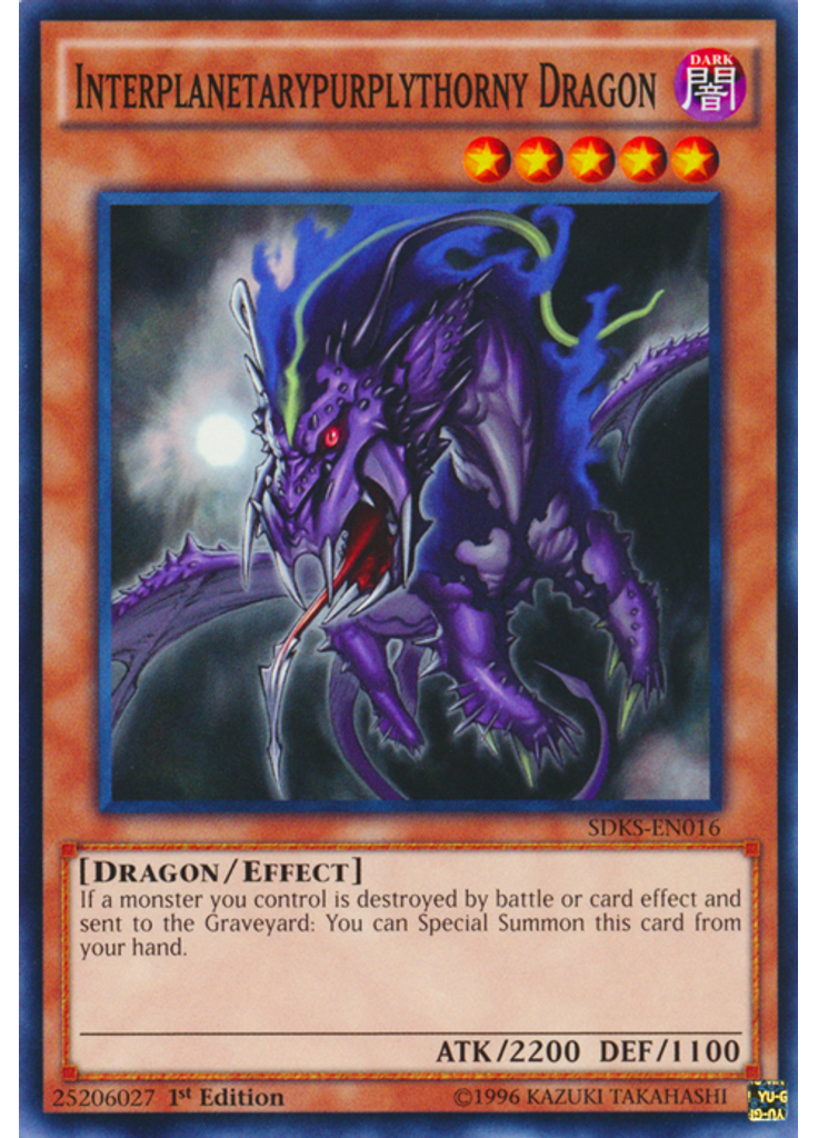 Interplanetarypurplythorny Dragon