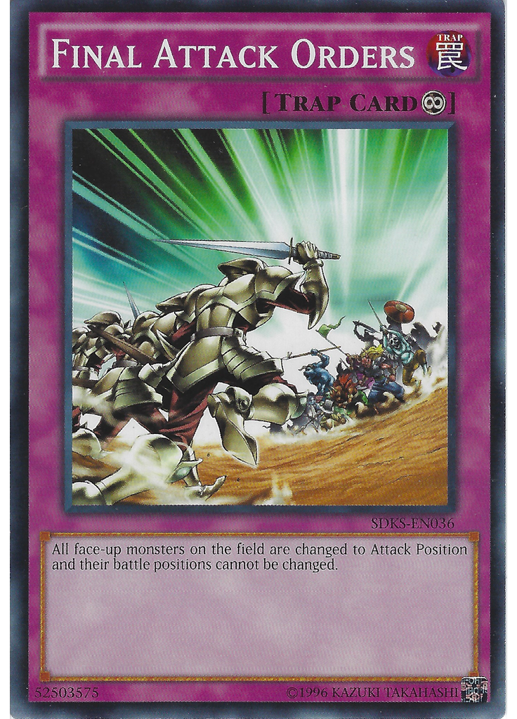 Final Attack Orders (Common Unlimited)