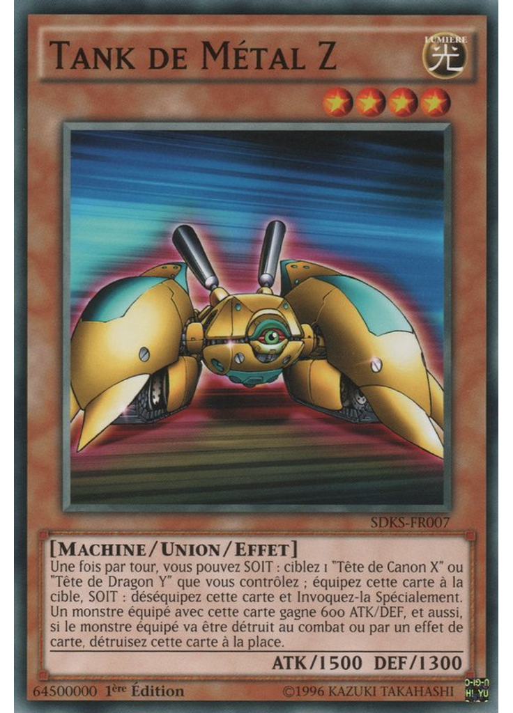 Tank de Métal Z
