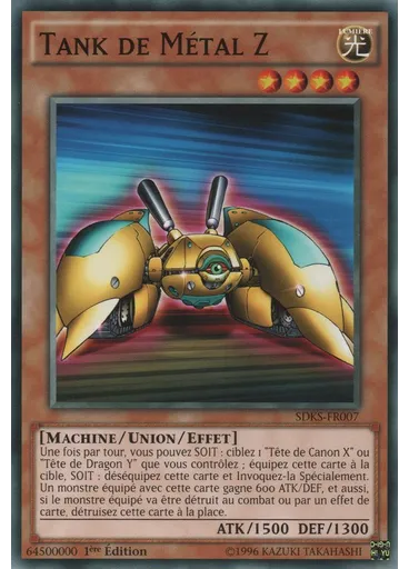 Tank de Métal Z