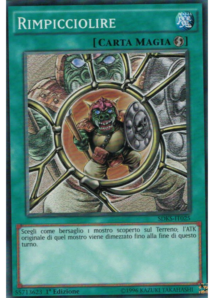 Rimpicciolire