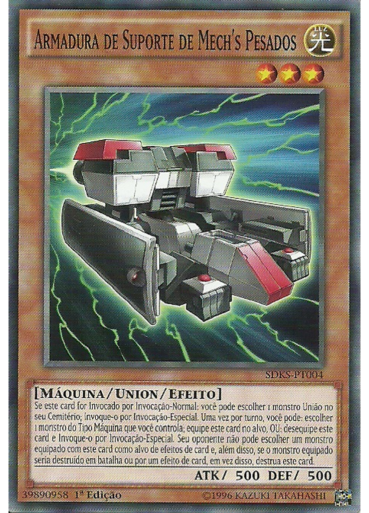Armadura de Suporte de Mech's Pesados