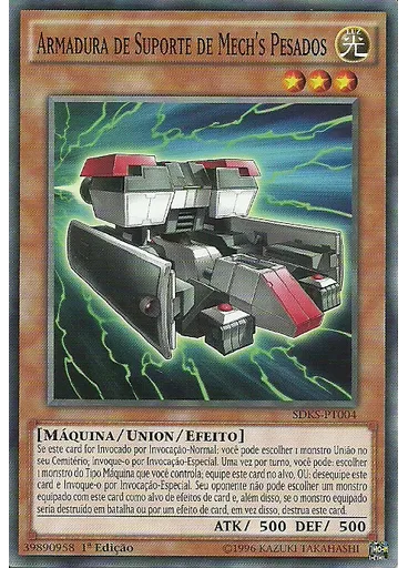 Armadura de Suporte de Mech's Pesados
