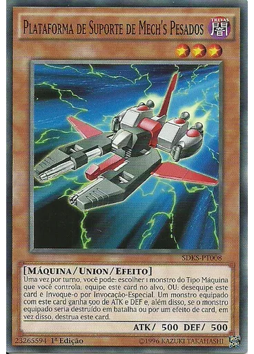 Plataforma de Suporte de Mech's Pesados — Deck Estrutural: Seto Kaiba