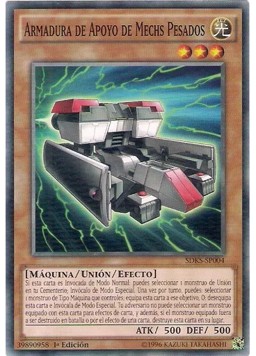 Armadura de Apoyo de Mechs Pesados — Baraja de Estructura: Seto Kaiba