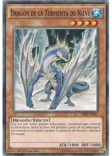 Dragón de la Tormenta de Nieve