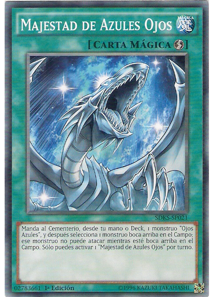 Majestad de Azules Ojos