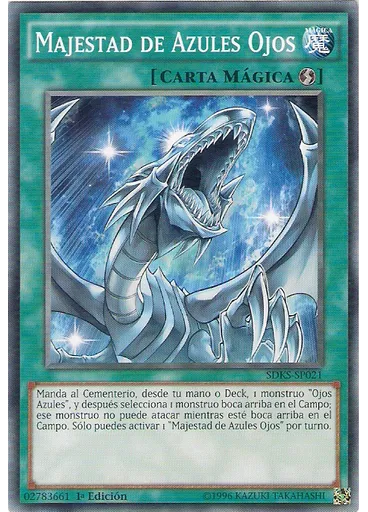 Majestad de Azules Ojos