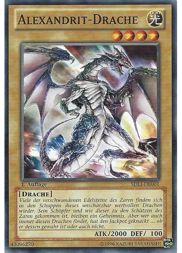 Alexandrit-Drache