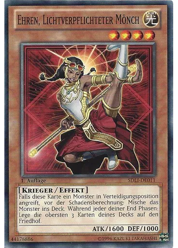 Ehren, Lichtverpflichteter Mönch