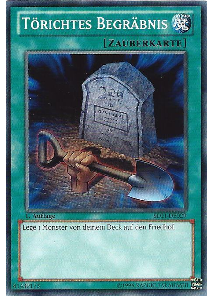 Törichtes Begräbnis