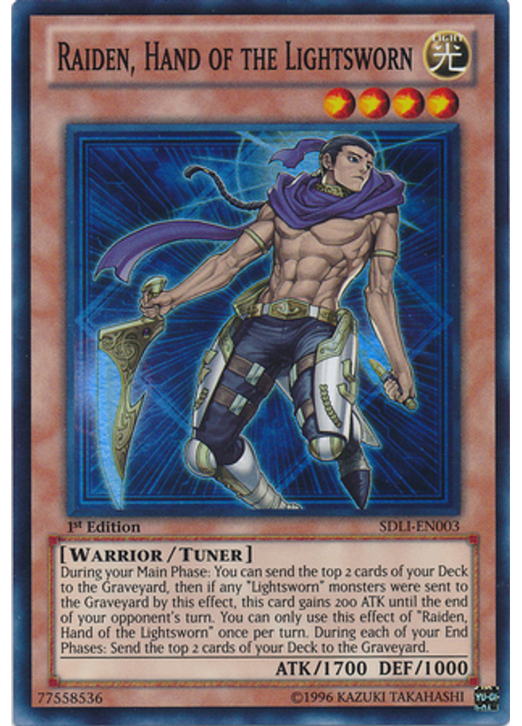 Raiden, Hand of the Lightsworn