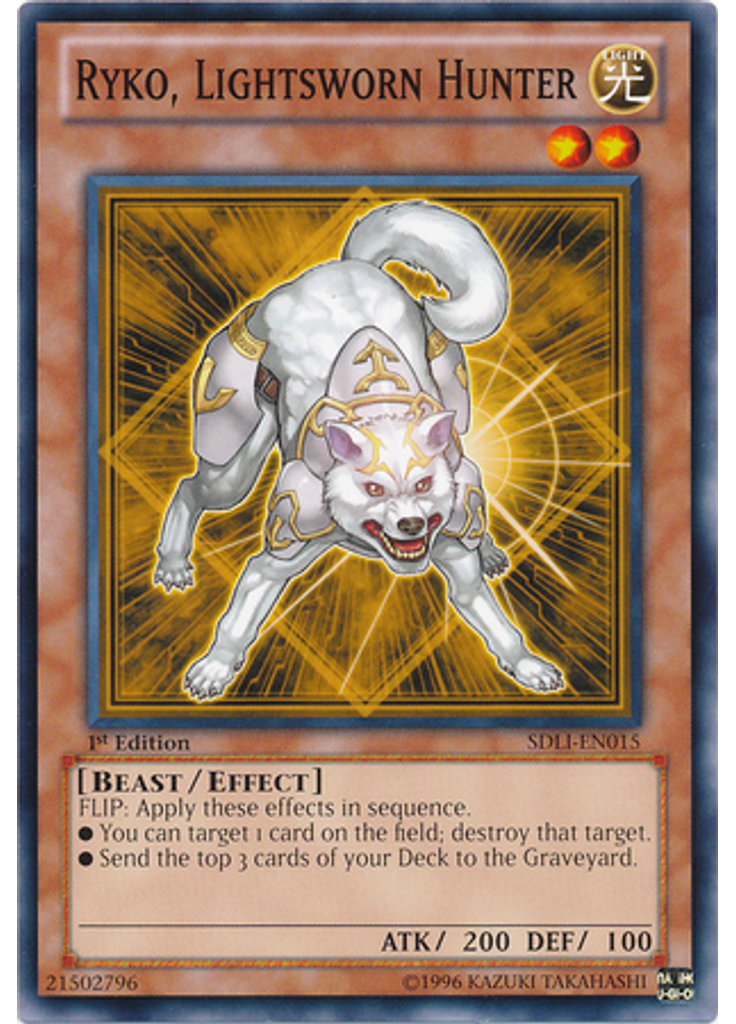 Ryko, Lightsworn Hunter