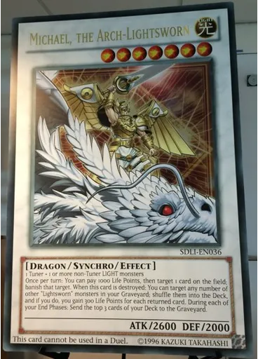 Michael, the Arch-Lightsworn (Ultra Rare Unlimited Gc)