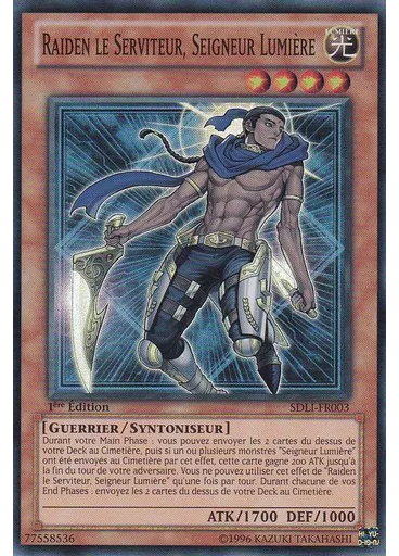 Raiden le Serviteur, Seigneur Lumière