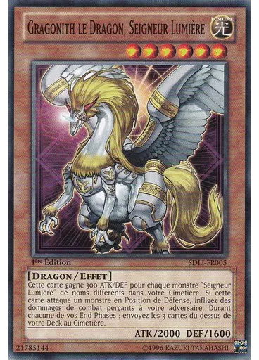 Gragonith le Dragon, Seigneur Lumière