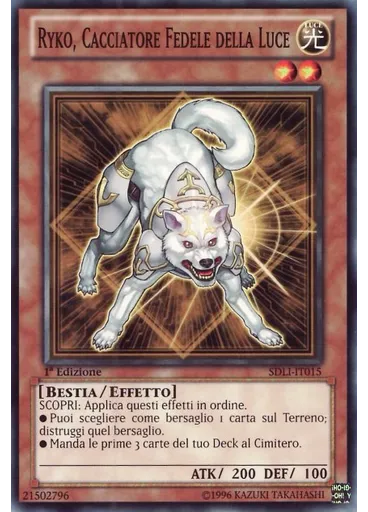 Ryko, Cacciatore Fedele della Luce