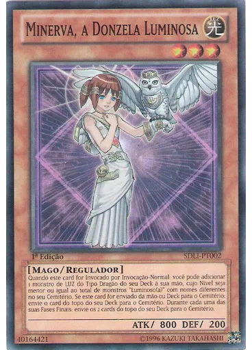 Minerva, a Donzela Luminosa — Reino da Luz Deck Estrutural