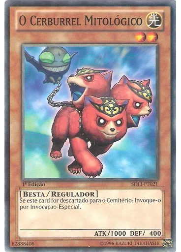 O Cerburrel Mitológico — Reino da Luz Deck Estrutural