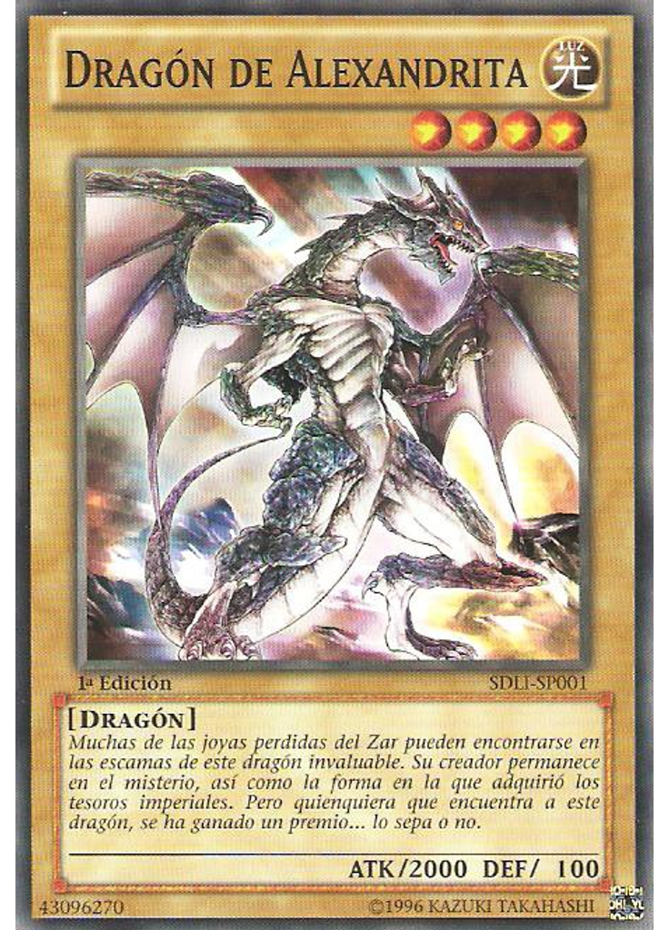 Dragón de Alexandrita