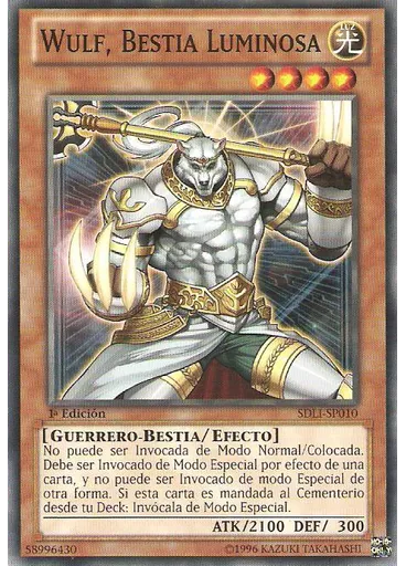 Wulf, Bestia Luminosa
