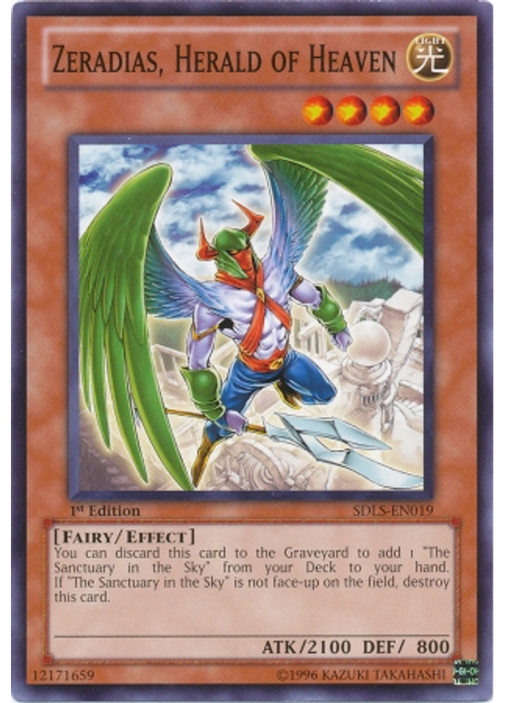 Zeradias, Herald of Heaven