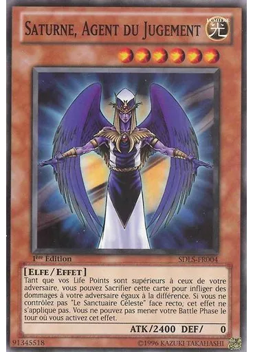Saturne, Agent du Jugement