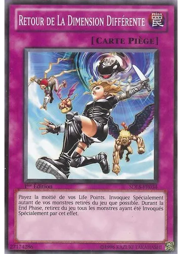 Retour de La Dimension Différente