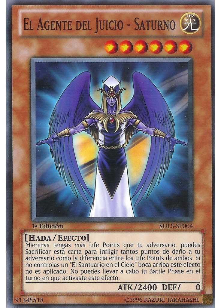 El Agente del Juicio - Saturno