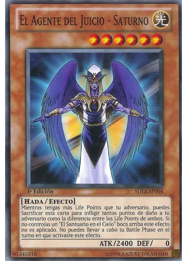 El Agente del Juicio - Saturno