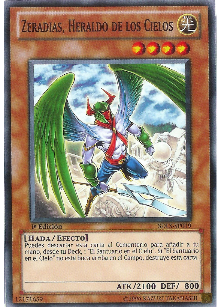 Zeradias, Heraldo de los Cielos