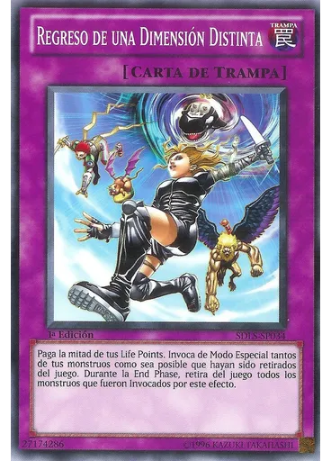 Regreso de una Dimensión Distinta