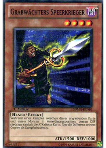 Grabwächters Speerkrieger