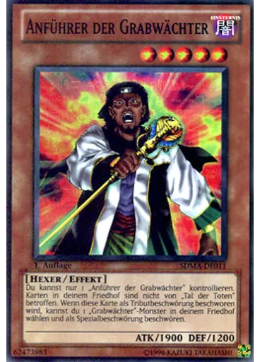 Anführer der Grabwächter — Structure Deck: Marik (TCG)