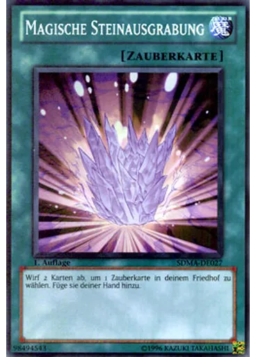 Magische Steinausgrabung — Structure Deck: Marik