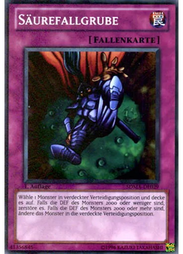 Säurefallgrube