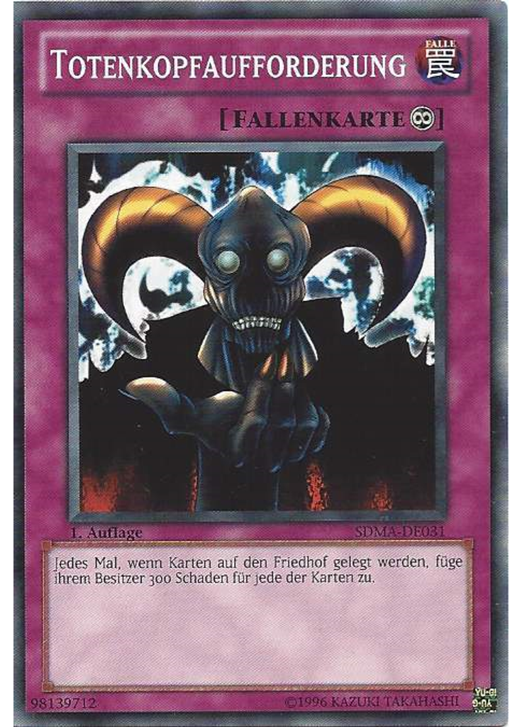 Totenkopfaufforderung