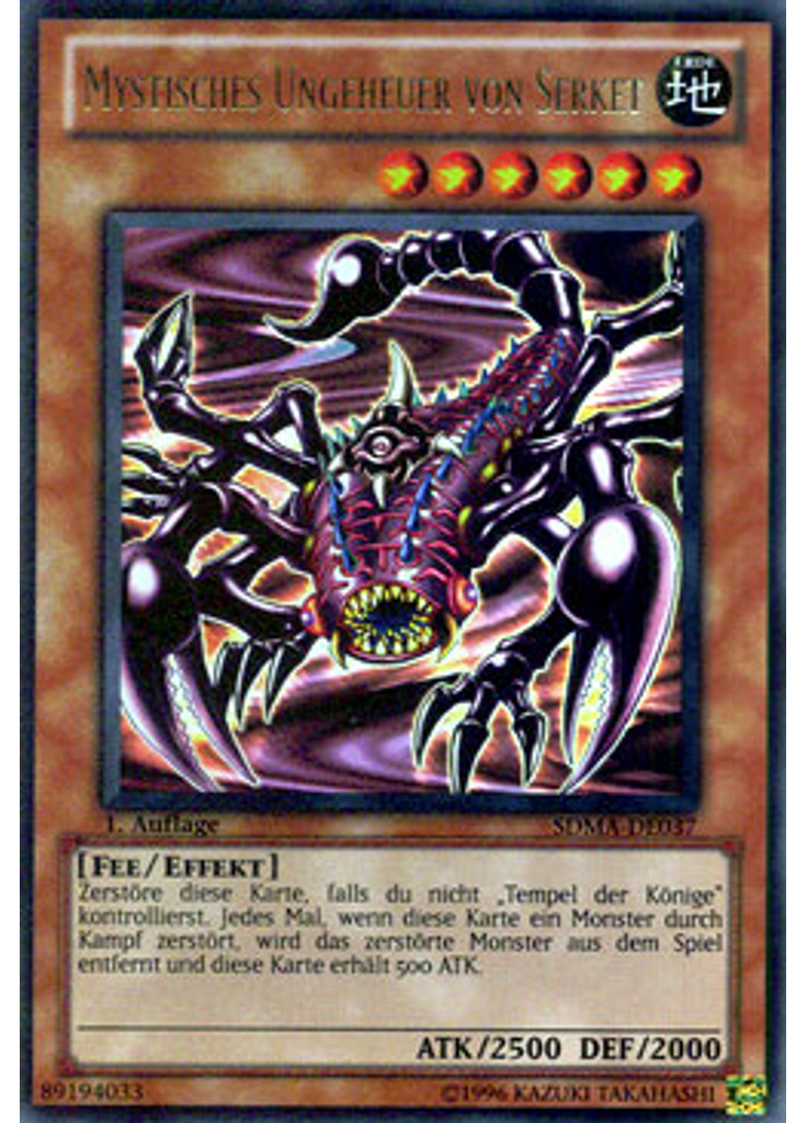 Mystisches Ungeheuer von Serket