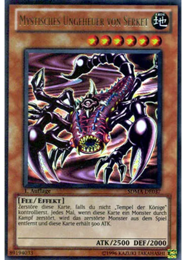 Mystisches Ungeheuer von Serket