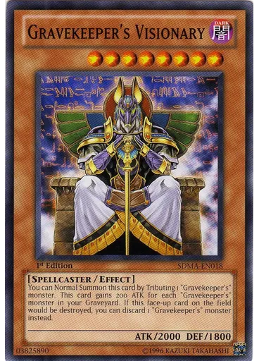 Gravekeeper's Visionary — Structure Deck: Marik (TCG)