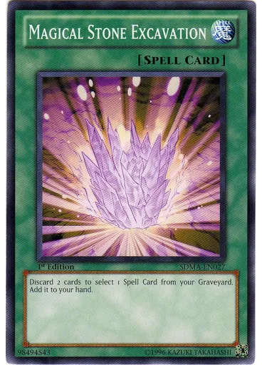 Magical Stone Excavation — Structure Deck: Marik