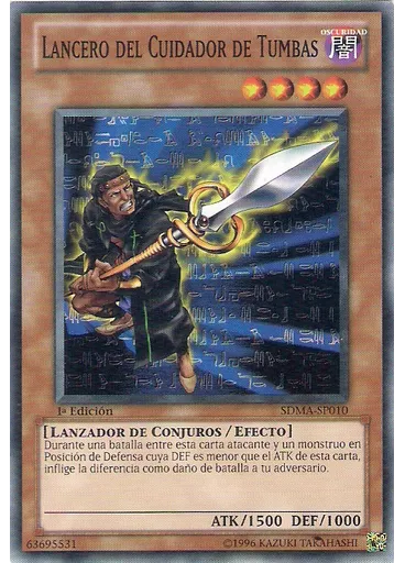 Lancero del Cuidador de Tumbas — Baraja de Estructura: Marik
