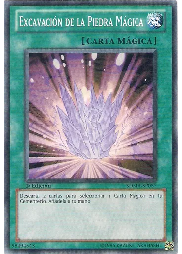 Excavación de la Piedra Mágica — Structure Deck: Marik