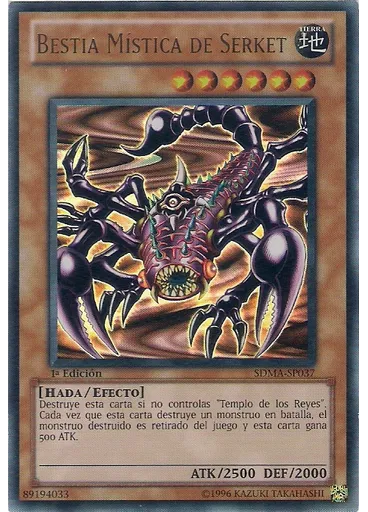 Bestia Mística de Serket — Baraja de Estructura: Marik