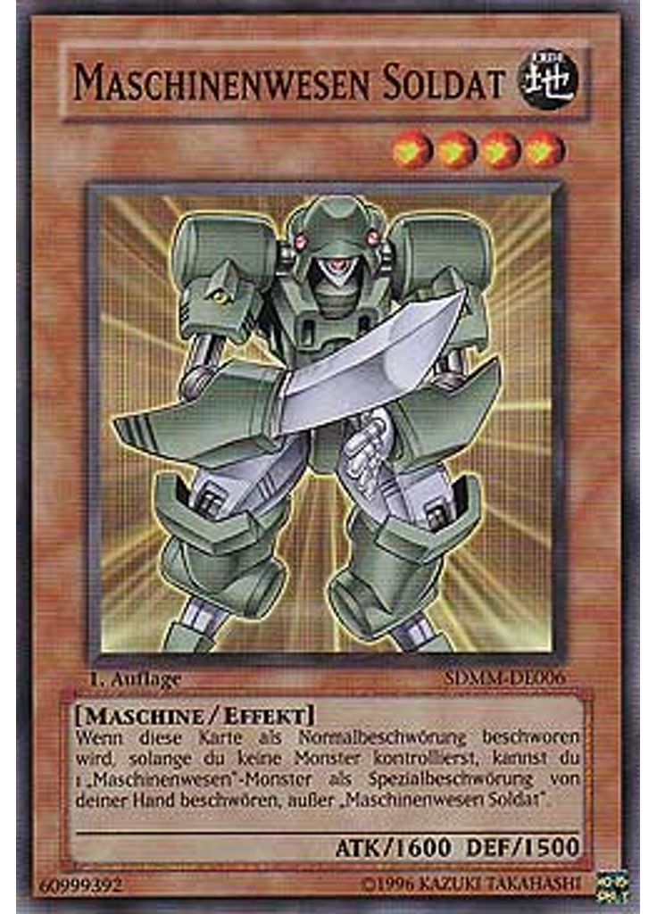 Maschinenwesen Soldat