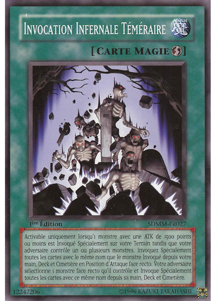 Invocation Infernale Téméraire