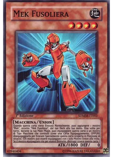 Mek Fusoliera — I Mek Devastatori Structure Deck