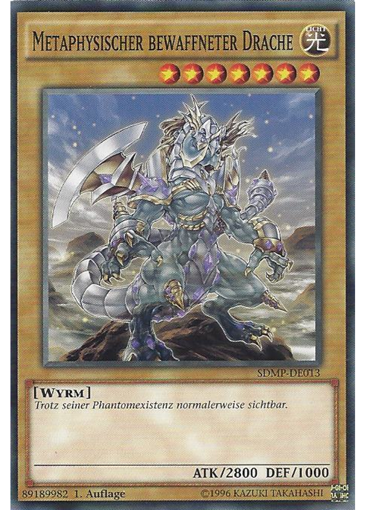 Metaphysischer bewaffneter Drache